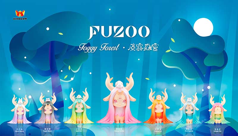 文 博 x 颖 灵 历时一年自主原创 “ FuZoo ｜芙竺” 版权IP形象 
